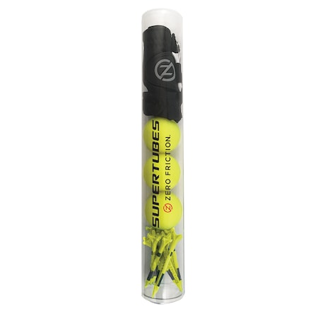 ZERO FRICTION Men's SuperTube Golf Value Pack, Yellow GB70005